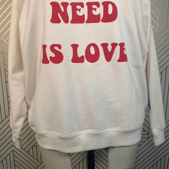Wildfox All You Need Is Love Sommers‎ Sweatshirt - Picture 5 of 13